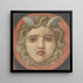 Hoofd van Medusa - Henri Cros — ingelijst kunstwerk aan de muur
