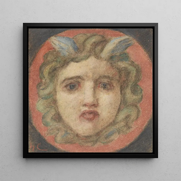 Tête de Méduse - Henri Cros