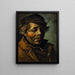 Reproductie van het schilderij Hoofd van boer - Vincent Van Gogh