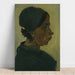 Reproduction of the painting Head of Peasant Woman - Vincent van Gogh