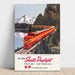 De nieuwe Shasta Daylight Portland – San Francisco | Vintage poster