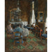 Reproductie van het schilderij The Salin Bourgeois - James Ensor