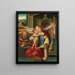 De Heilige Familie - De Meester van de Madeleine Mansi — ingelijst kunstwerk aan de muur