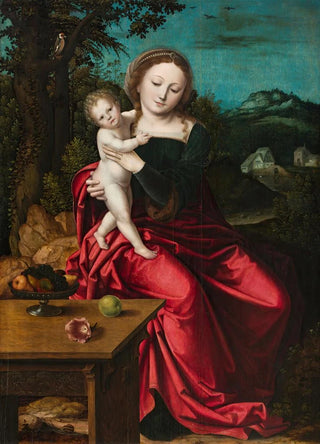 The Master of the Parrot - Madonna and Child.webp