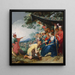 van Théagène die de erepalm ontvangt van Chariclée - Abraham Bloemaert — ingelijst kunstwerk aan de muur