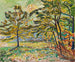Zonnetje van de herfst - Theo Von Brockhusen — weergave van het kunstwerk