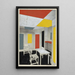 Solution de couleur - Theo van Doesburg — ingelijst kunstwerk aan de muur
