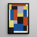 Composition XX - Theo van Doesburg — ingelijst kunstwerk aan de muur