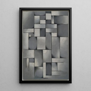 Theo van Doesburg - Composition in Gray Ragtime.webp