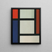 Contre-Composition - Theo van Doesburg — ingelijst kunstwerk aan de muur