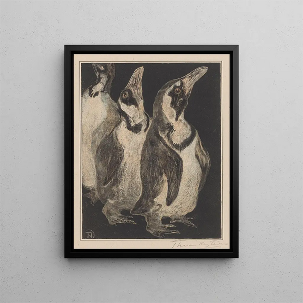 Theo van Hoytema - Drie pinguns.webp