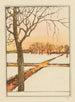 Sneeuwlandschap - Theo van Hoytema — weergave van het kunstwerk