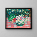 Anemonen en eucalyptus - Theo van Rysselberghe — ingelijst kunstwerk aan de muur
