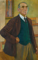 Autoportrait au gilet vert - Theo van Rysselberghe — weergave van het kunstwerk