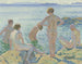 Baadsters - Theo van Rysselberghe — weergave van het kunstwerk