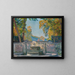 La Fontaine - Theo van Rysselberghe — ingelijst kunstwerk aan de muur