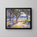 De Middellandse Zee in Le Lavandou - Theo van Rysselberghe — ingelijst kunstwerk aan de muur