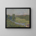 De vallei van de Sambre - Theo van Rysselberghe — ingelijst kunstwerk aan de muur