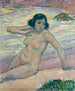 Studie voor Na het baden, studie van een naakt - Théo van Rysselberghe — weergave van het kunstwerk