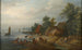 Le passage de la rivière - Theobald Michau — weergave van het kunstwerk