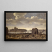 Het dok en de brug van de Tournelle rond 1646 - Theodor Dirck Matham — ingelijst kunstwerk aan de muur