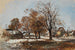 van een winterdag scène bij St. Pölten - Theodor von Hermann — weergave van het kunstwerk