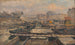 De visvijvers aan het kanaal van de Donau - Theodor von Hermann — weergave van het kunstwerk