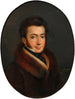 Portret van een heer - Theodor Alconiere — weergave van het kunstwerk