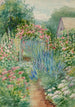 Flower Garden Painting - Theodore Earl Butler — artwork view