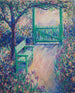 The Garden of Artists The Green Chair - Theodore Earl Butler — artwork view