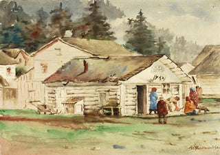 Theodore J Richardson - The Three Crows Market Sitka 1889.webp