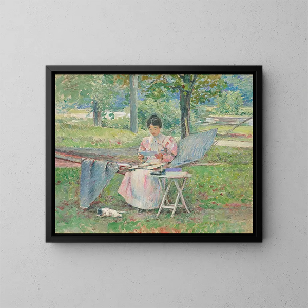 Correspondence - Theodore Robinson — framed artwork on a wall