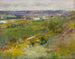 Studie voor de Seine-vallei gezien vanaf de hoogten van Giverny - Theodore Robinson — weergave van het kunstwerk
