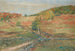 Heuvel van Vermont - Theodore Robinson — weergave van het kunstwerk