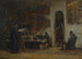 Refectoire in een Grieks klooster - Theodoros Ralli — weergave van het kunstwerk