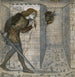 Thésée en het Minotaurus in het doolhof - Sir Edward Coley Burne-Jones — weergave van het kunstwerk