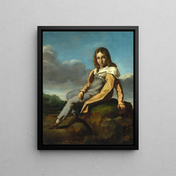 Thodore Gricault - Alfred Dedreux 18101860 as a Child.webp