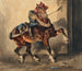 De gipserspaard - Théodore Géricault — weergave van het kunstwerk