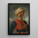 Portret van mameluk - Théodore Géricault — ingelijst kunstwerk aan de muur