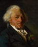 portret van Simon Bonnesoeur Bourginire - Théodore Géricault — weergave van het kunstwerk