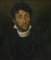 Portret van een kleptomaan - Théodore Géricault — weergave van het kunstwerk