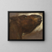 Studie van een dode paard - Théodore Géricault — ingelijst kunstwerk aan de muur