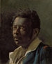 Studie van het model Joseph - Théodore Géricault — weergave van het kunstwerk
