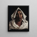 De oude Italiaanse vrouw - Théodore Géricault — ingelijst kunstwerk aan de muur