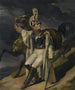 The Wounded Cuirassier Study Le Cuirassier blessé quittant le feu esquisse - Théodore Géricault — weergave van het kunstwerk