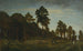 ruiter aan de rand van een bos - Théodore Rousseau — weergave van het kunstwerk