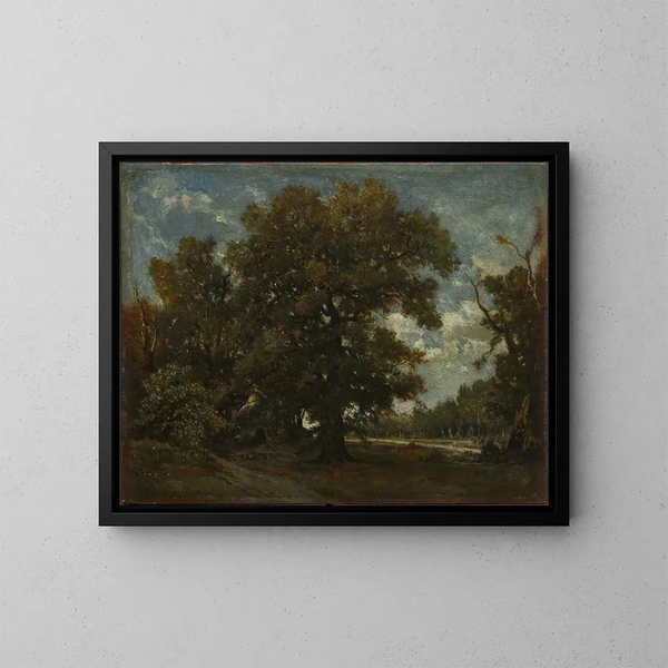 Le Chêne - Théodore Rousseau — ingelijst kunstwerk aan de muur