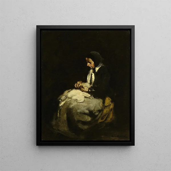 Thodule Ribot - Woman sewing.webp