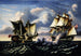 van de fregat Capture van de fregate HBM Macedonian door de Amerikaanse fregat United States, 25 oktober 1812 - Thomas Chambers — weergave van het kunstwerk