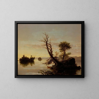 Thomas Cole - American Lake Scene.webp